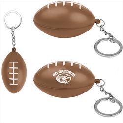 KH20117 Football Stress Reliever Keychain With Custom Imprint